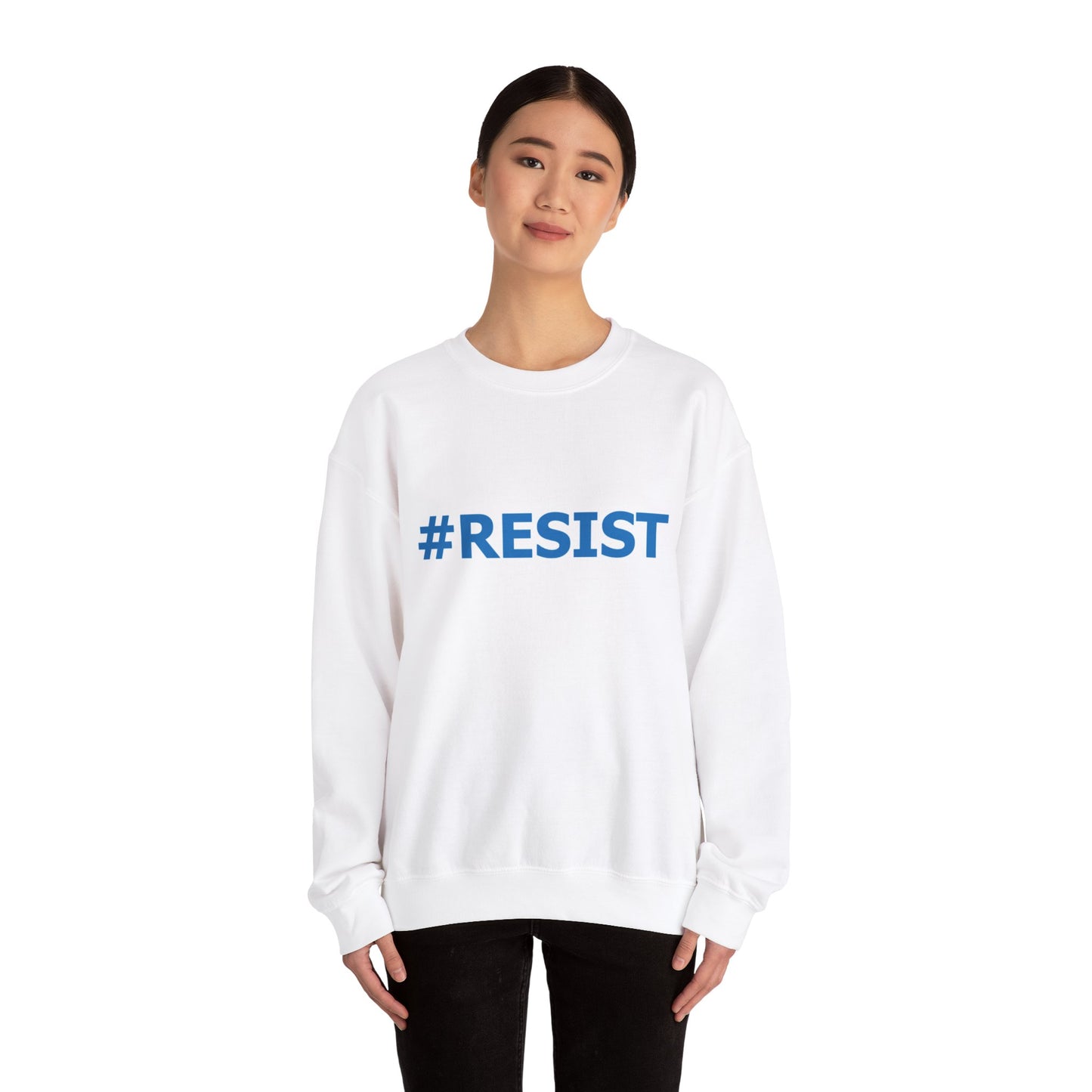 #RESIST Unisex Heavy Blend™ Crewneck Sweatshirt